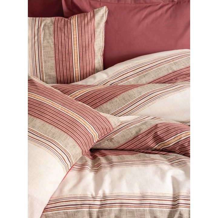 Pościel 100% bawełna 22 Owce - LINE bordo