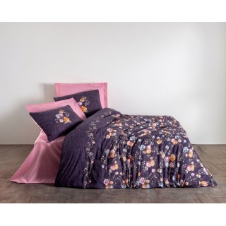 Pościel 100% bawełna 22 Owce - FEMINEN fiolet + różowy