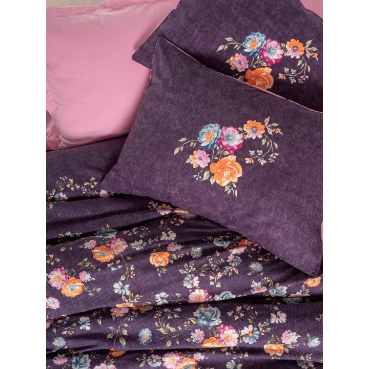 Pościel 100% bawełna 22 Owce - FEMINEN fiolet + różowy