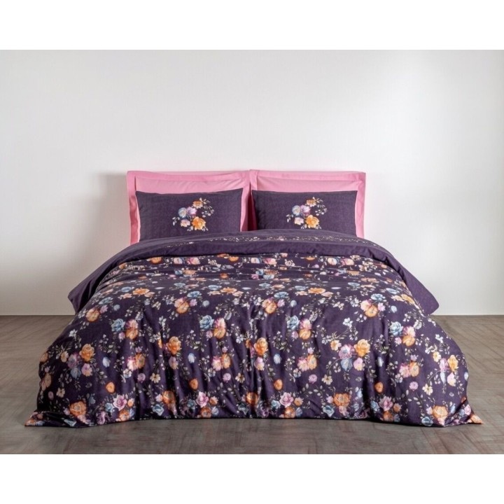 Pościel 100% bawełna 22 Owce - FEMINEN fiolet + różowy