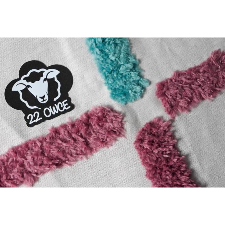 Pościel 100% bawełna 22 Owce - PUFF naszyty wzór 3D