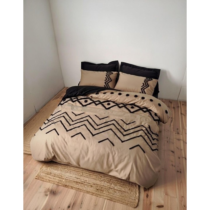 Pościel 100% bawełna 22 Owce - PUFF naszyty wzór 3D