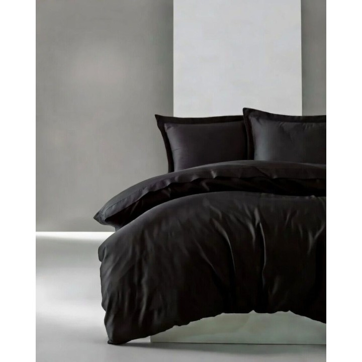 Pościel bawełna satynowa 22owce - ELEGANT czarny
