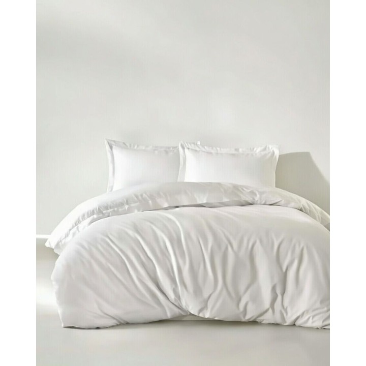 Pościel bawełna satynowa 22owce - ELEGANT biały