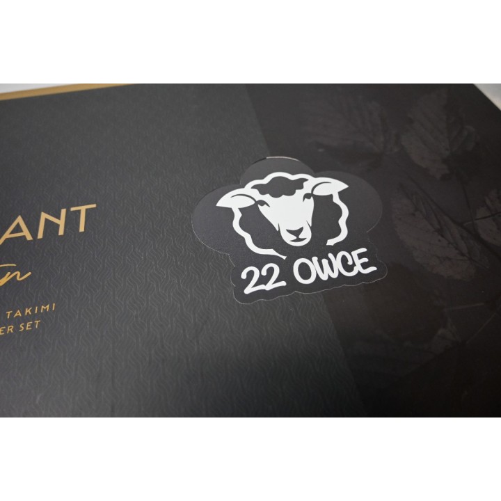 Pościel bawełna satynowa 22owce - ELEGANT bordo