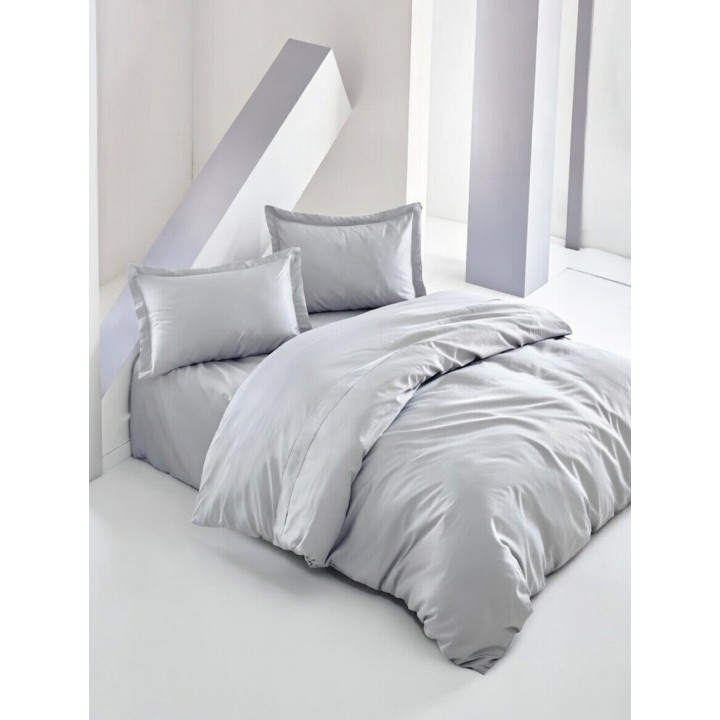 Pościel bawełna satynowa 22owce - ELEGANT szary