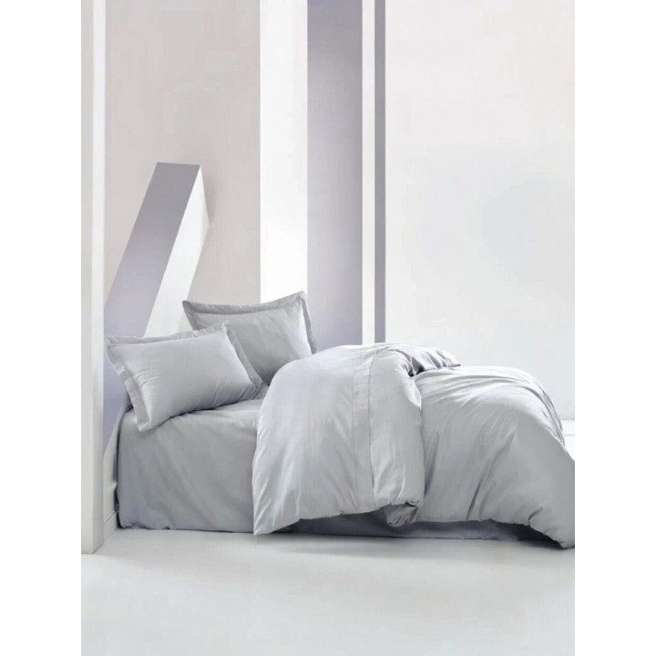 Pościel bawełna satynowa 22owce - ELEGANT szary