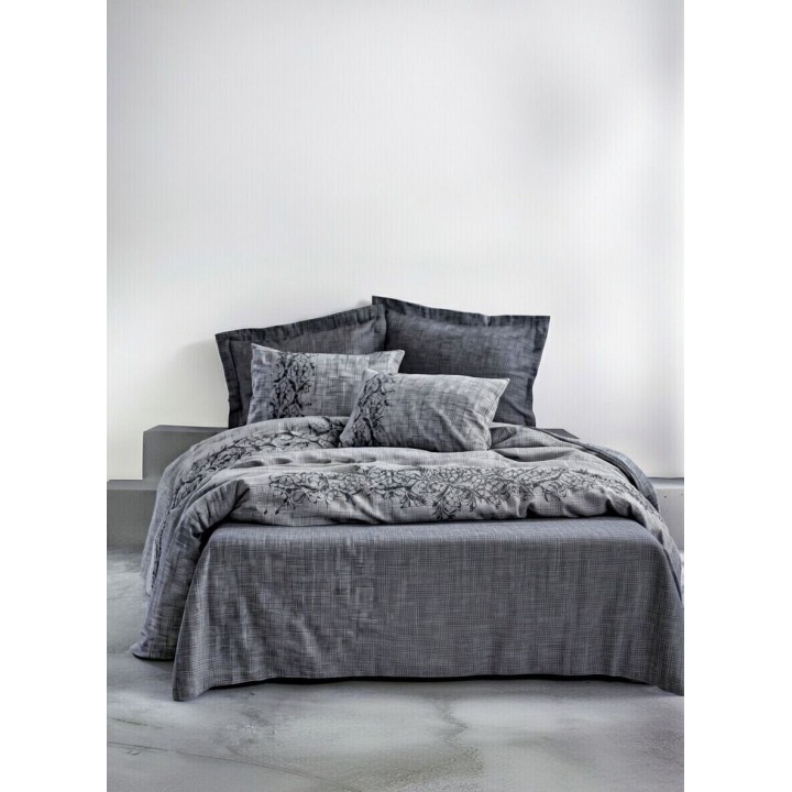 Pościel 100% bawełna 22 Owce - PLAIN grafit